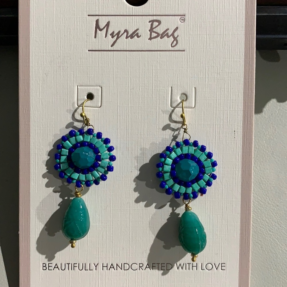 Myra Bag Rustling Beaded Earrings